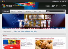 Portal de stiri postul TV Prime Moldova